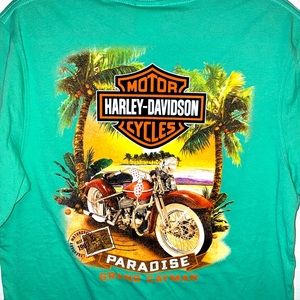NWT Harley Davidson Grand Cayman Islands shirt